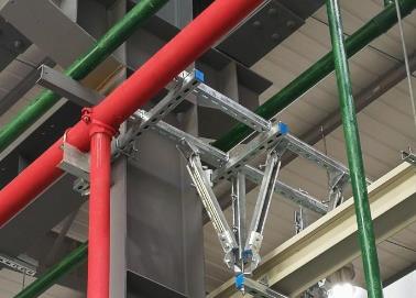 邢台市该抗震支架的整体式支吊架结构协调性好